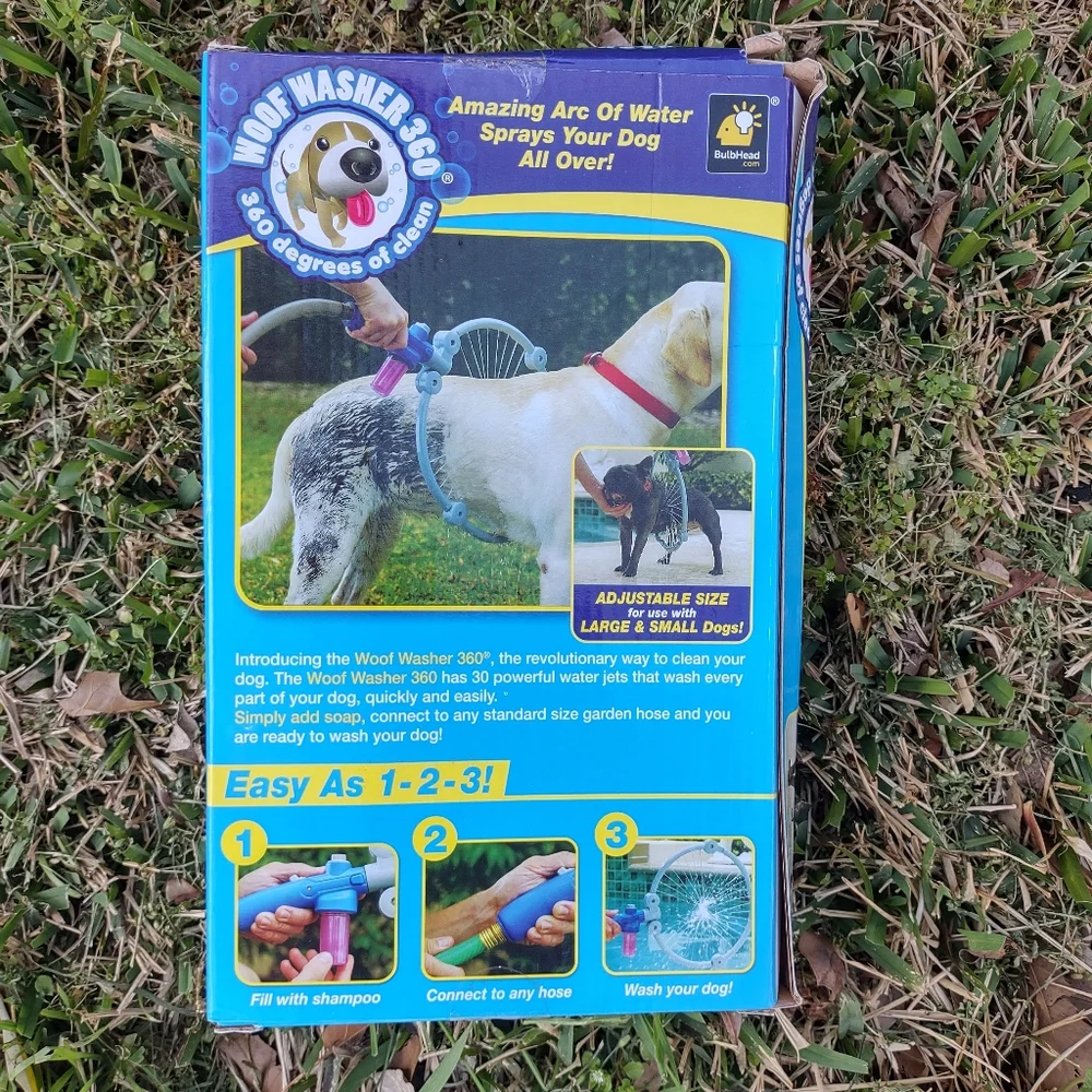 New Woof Washer 360 Dog Washing Station as Seen on TV NEW
